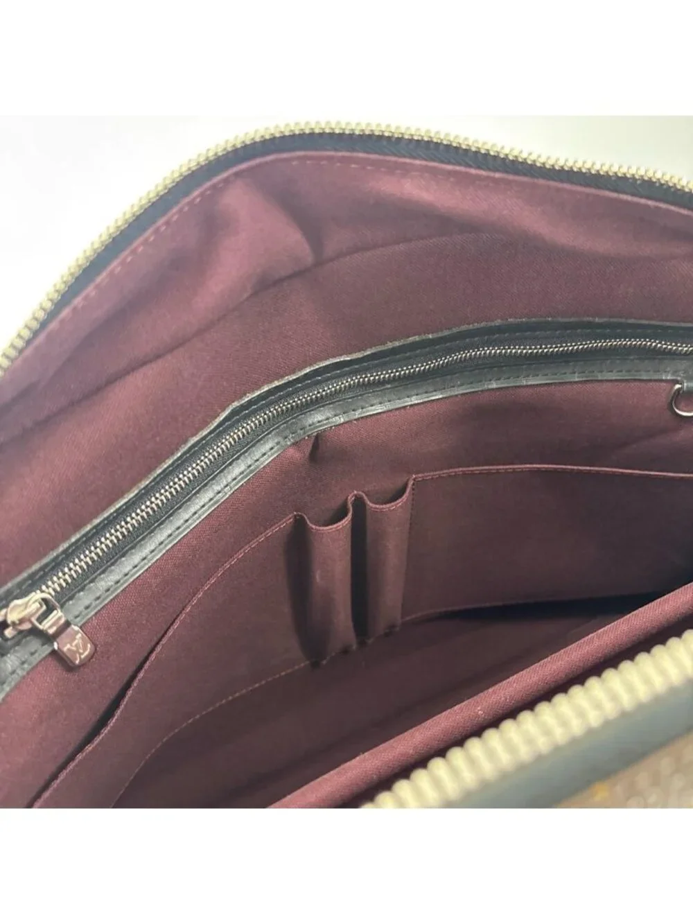 Louis Vuitton Monogram Macassar Porte Documents Voyage GM